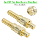 2x 4795 Top Dead Center Stop Tool 14mm Bolt-Style