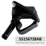 2002-2012 Jeep Wrangler JK T Windshield Washer Nozzle Wiper Spray 55156728AB Generic