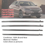 2013-2017 Honda Accord 4PCS Door Weatherstrip Seal 72450-T2A-A01 Generic