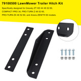 79108500 LawnMower Trailer Hitch Kit For Gravely Ariens48 52 60Zero Lawn Tractor