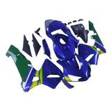 2003-2004 Honda CBR600RR Amotopart Fairings Blue & Green Movistar Racing Customs Fairing