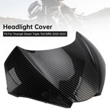 2020-2022 Triumph Street Triple 765 R/RS Headlight Cover Carbon Generic