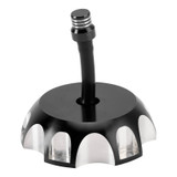 2003-2017 Suzuki RM65 RM100 RM125 RM250 Aluminum Gas Fuel Tank Cap with Vent Hose 2FJ-24610-00 Black Generic