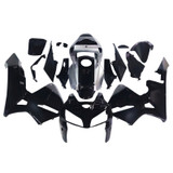 2005-2006 Honda CBR600RR Amotopart Fairings Black & Silver SevenStars Racing Customs Fairing