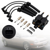 1997-2006 DODGE RAM 1500 2500 3500 Ignition Coil Pack Spark Plug Wire Set UF189 UF403 UF410 Generic