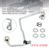 2009-2017 Toyota CAMRY 3.5L 2GRFE Engine Oil Cooler Line Pipe 15772-31030+Gaskets Generic