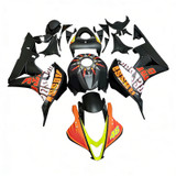 2007-2008 Honda CBR600RR Amotopart Fairings Black Valentino Rossi Racing Customs Fairing