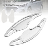 2015-2019 Hyundai Sonata Gen7 Steering Wheel Paddle Shifter Silver Generic