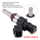 2006-2013 BMW F650 F700 F800 GS R S ST 1Pcs Fuel Injector 0280158038 Generic