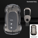 Lexus ES260h/RX350h/LS500h/NX260/UX260 Leather Alloy Zinc Car Key Gray Case Cover Generic