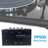 PP500 Phono Preamp Preamplifier with Level Volume Control for LP Vinyl Turntable AU