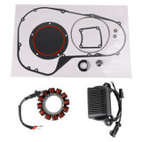 2004-2005 Electra Glide Classic Generator Stator Regulator Rectifier Gasket Set Generic