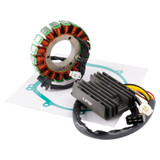 2001-2008 Kawasaki VN1500 Mean Streak Vulcan Generator Stator Regulator Rectifier Gasket Set Generic