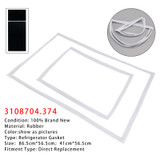 Refrigerator Gasket Kits 3108704.374 For Dometic RM2652 DM2652 AND RM2663