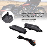 Rear Fender Brake Turn Tail Light Lamp Fit For Touring Electra Glide 2014-2024