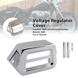 1997-2008 Harley Road King Voltage Regulator Cover Chrome Generic