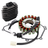 1999-2002 Yamaha YZF R6 Generator Stator Regulator And Gasket Kit Generic