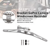 2023-2026 BMW R1300GS / ADV Bracket GoPro Camera Windscreen Recorder Silver Generic