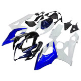 2005-2006 Suzuki GSXR 1000 Amotopart Fairings White & Blue GSXR Racing Customs Fairing