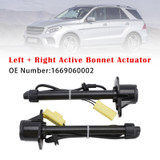 2012-2019 Mercedes-Benz GLE GLS GL ML 2X Active Bonnet Actuator 1669060002 Generic