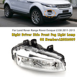 2011-2015 Land Rover Range Rover Evoque L538 Right Driver Side Front Fog Light Lamp LR026089 Generic