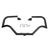 2006-2017 Fat Bob FXDF Engine Guard Crash Bar Frame Protector Bumper Black Generic