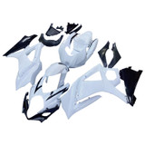 2007-2008 Suzuki GSXR 1000 Amotopart Fairings White & Black GSXR Racing Customs Fairing