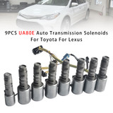 2016-up LEXUS ES 350 9PCS UA80E Auto Transmission Solenoids Generic