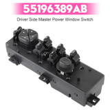 1999-2004 Jeep Grand Cherokee Driver Side Master Power Window Switch 55196389AB Generic