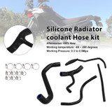 2022-2025 Aprilia Tuareg 660 Silicone Radiator coolant Hose kit Black Generic