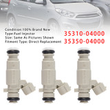 2013-2022 KIA Picanto TA 3Pcs Fuel Injector 35350-04000 35310-04000 Generic