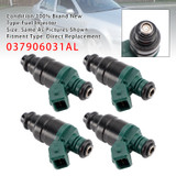 2005-2006 Seat Leon 1M1 1.6 4Pcs Fuel Injector 037906031AL 037906031AA Generic