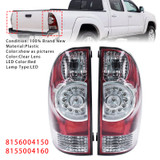 2005-2015 Toyota Tacoma Left+ Right LED Tail Lights Brake Lamp 8156004150 8155004160 Red Generic