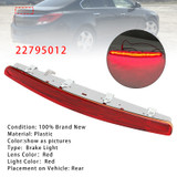2008-2012 Vauxhall/Opel Insignia A Mk1 Rear Third Brake Light Lamp 22795012 Red Generic