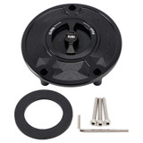 Honda CBR 600 1000 RR NC CB Quick Release Keyless Fuel Gas Cap 115mm Black Generic