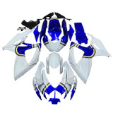 2006-2007 Suzuki GSXR 600 750 White Blue Lucky Strike Racing Amotopart Fairings Customs Fairing