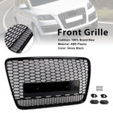 2005-2015 Audi Q7 SQ7 Front Bumper Radiator Vent Mesh Grille Gloss Black Generic