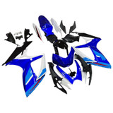 2006-2007 Suzuki GSXR 600 750 Blue & White GSXR Racing Amotopart Fairings Customs Fairing