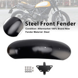 2015-2025 Ducati Scrambler 800 1100 Steel Front Fender Black Generic
