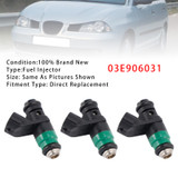 2007-2015 Skoda Roomster Praktik 5J 3Pcs Fuel Injector 03E906031 Generic