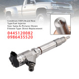2007-2010 GMC Chevy SAVANA 2500 3500 4500 6.6L 1Pcs Fuel Injector 0445120082 0986435520 Generic