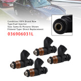 4Pcs Fuel Injector For Seat Cordoba Ibiza Skoda Fabia VW Golf 1.4 1.6 036906031L
