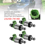 1994-1999 Toyota Camry 2.2L 2164CC l4 GAS DOHC Naturally Aspirated 4Pcs Fuel Injector 23250-74140 Generic
