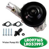 2010-2019 Land Rover 3.0L 5.0L Gas Water Pump Kit LR097165 LR033993 Generic