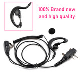 ICOM F1000-011 Curved Earhook Headset For ICOM A16 IC-F3230 F4230D F1100 F2100D