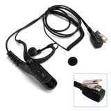 8268-614 Curved Earhook Headset For XPR6300 XiR P8200 DP3400 DGP4150 APX1000