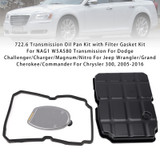 2007-2011 Dodge Nitro 722.6 Transmission Oil Pan Kit with Filter Gasket Kit W5A580 Generic