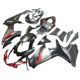 2011-2023 Suzuki GSXR600 GSXR750 K11 Black Red GSXR Amotopart Fairings Plastics Customs Fairing