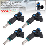 2009-2023 Chevrolet Cruze J300 1.6 Petrol Saloon 4Pcs Fuel Injector 55562599 Generic