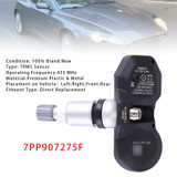 1X TPMS Tire Pressure Sensor For Audi A4 A6 A8 Q7 R8 Porsche Ferrari 7PP907275F